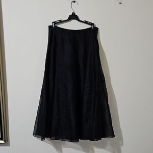 Ellen Tracy Chiffon Ballgown Skirt